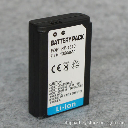 High quality BP-1310 camera battery for Samsung , China camera battery factory
